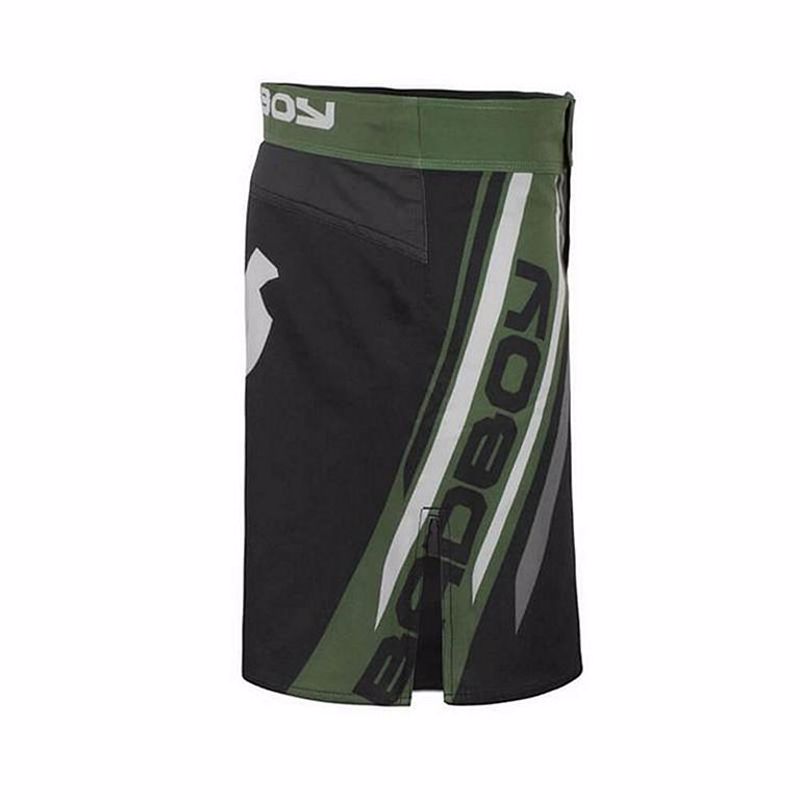 BAD BOY Pro Series Advanced MMA Shorts - Black/Green